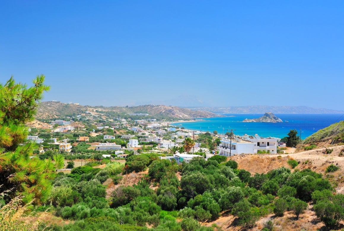 'Wonderful view to the sea from the mountains in Kefalos (Kos island, Greece)' - Κως